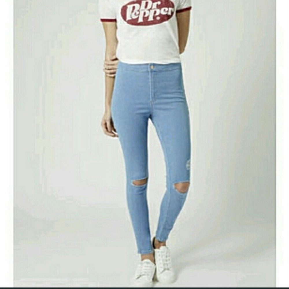 2/$20 😍Topshop Joni Jeans sz 28